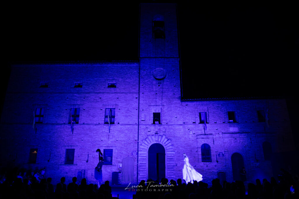 Fairytale stilt show