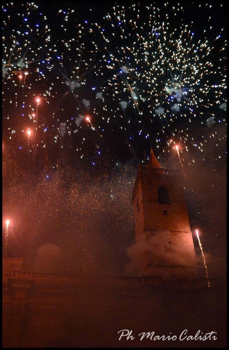 Fuochi d'artificio Duomo Ascoli Piceno